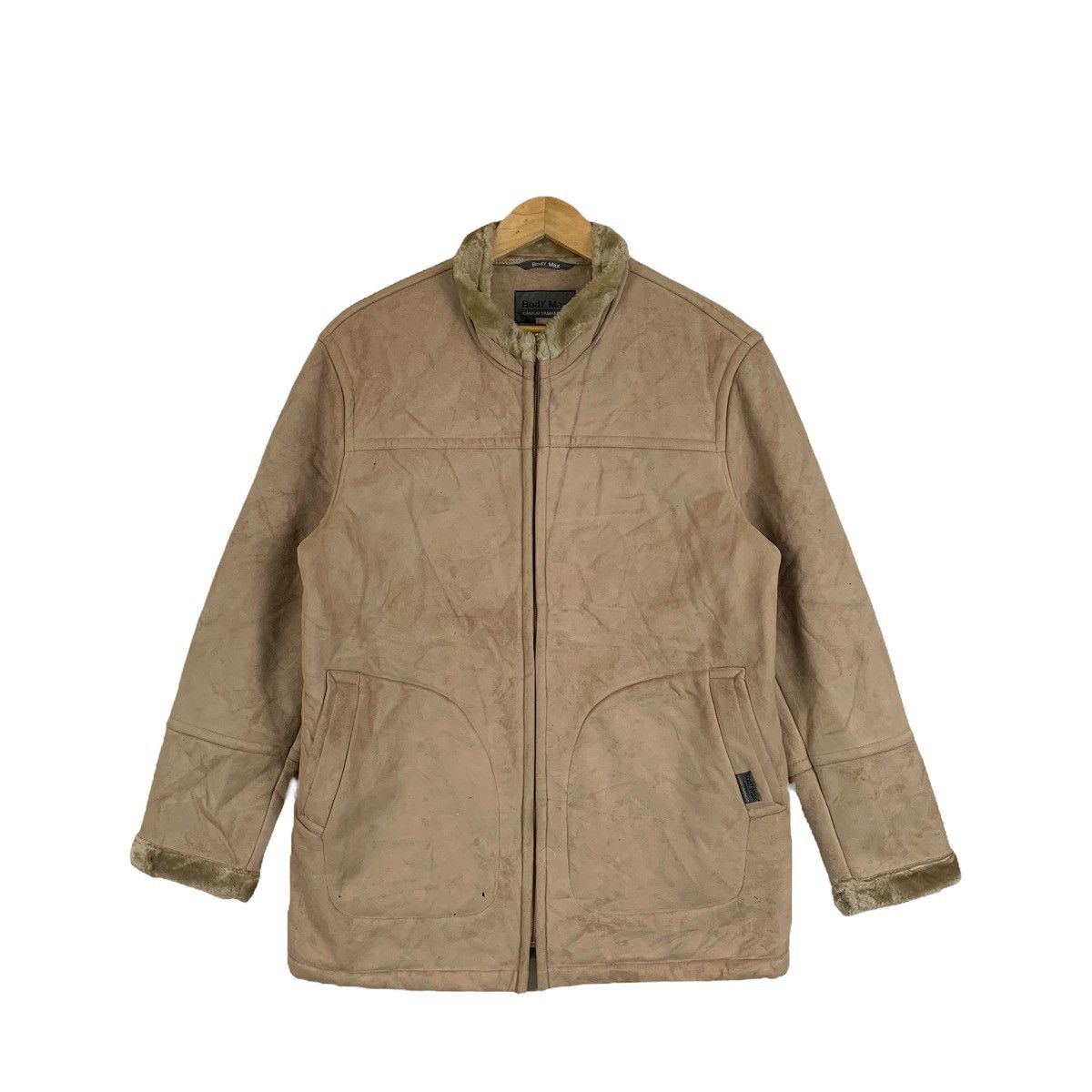 ジャケット・アウター 2000s KANSAI YAMAMOTO fake suede jacket Japanese Brand × Kansai Yamamoto × Vintage Vintage Kansai Yamamoto