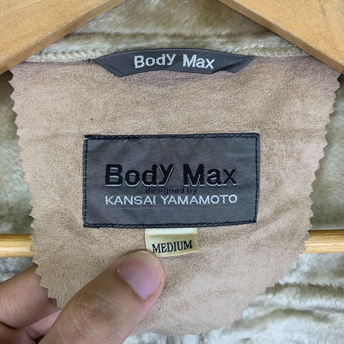 Kansai Yamamoto × Vintage KANSAI YAMAMOTO Body Max Japanese Brand Suede Leather Jacket Size US M / EU 48-50 / 2 - 6 Thumbnail
