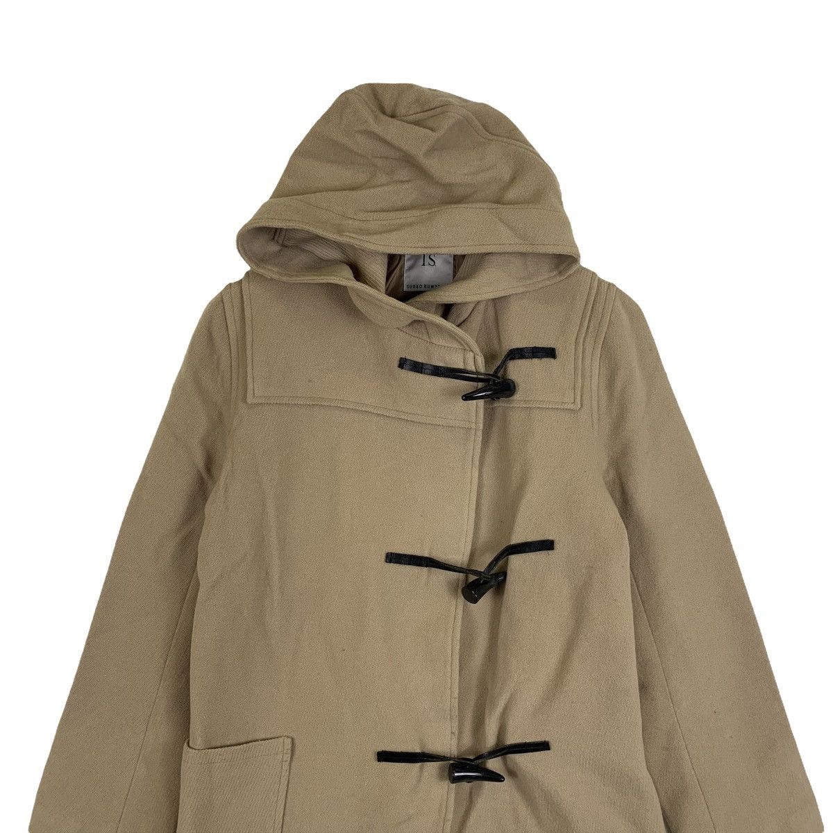 Issey Miyake × Japanese Brand × Vintage Issey Miyake IS Sunao Kuwahara Japanese Wool Hoodie Jacket Size US S / EU 44-46 / 1 - 5 Thumbnail
