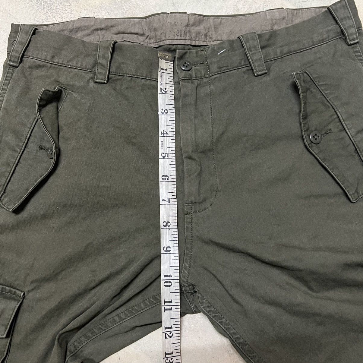 Japanese Brand Back Number Multipockets Cargo Pants Size US 33 - 8 Thumbnail