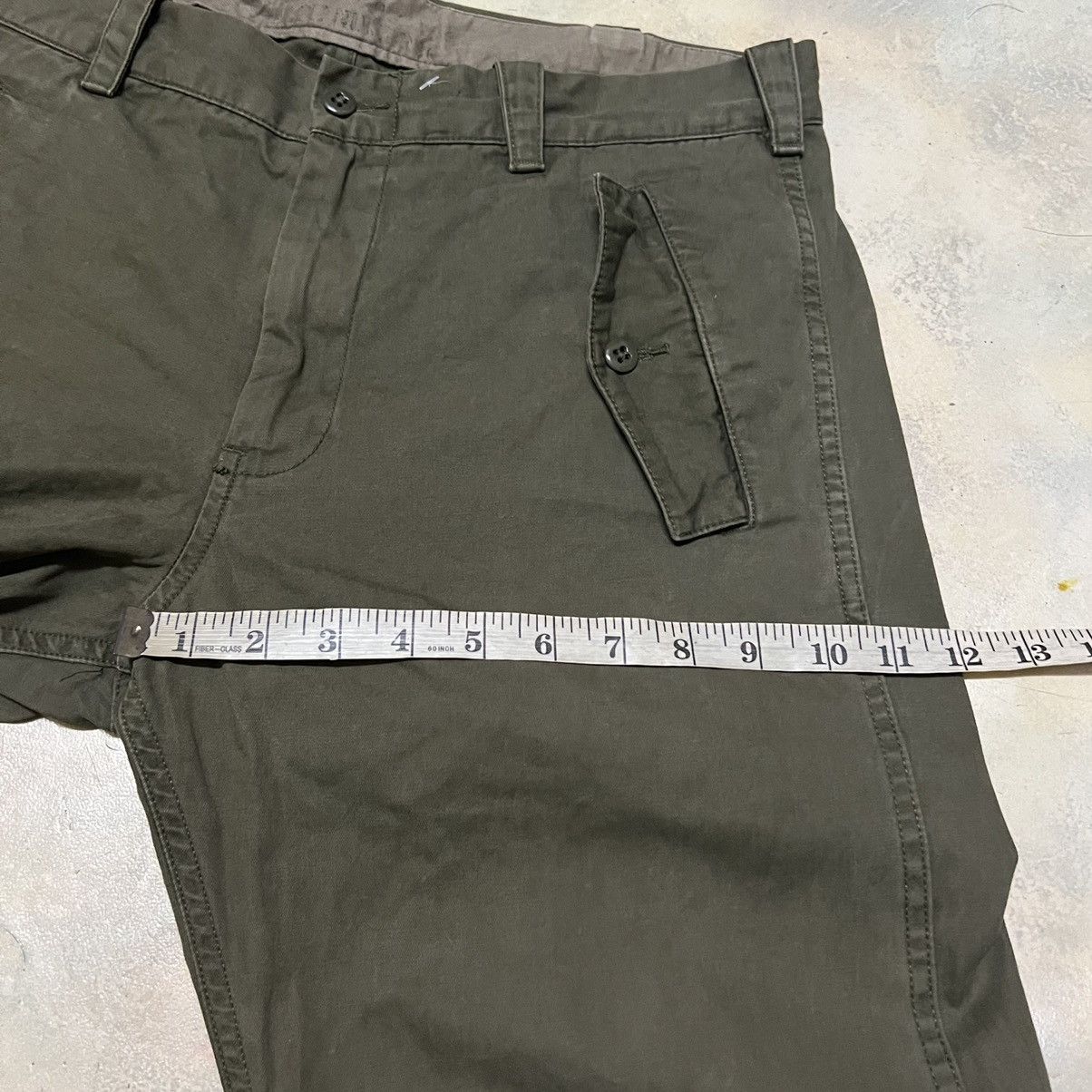Japanese Brand Back Number Multipockets Cargo Pants Size US 33 - 9 Thumbnail