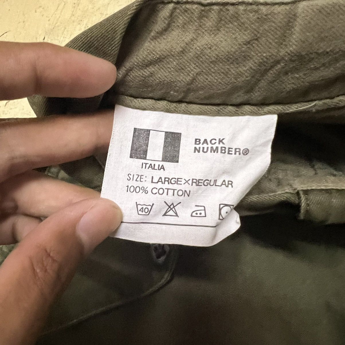 Japanese Brand Back Number Multipockets Cargo Pants Size US 33 - 15 Thumbnail