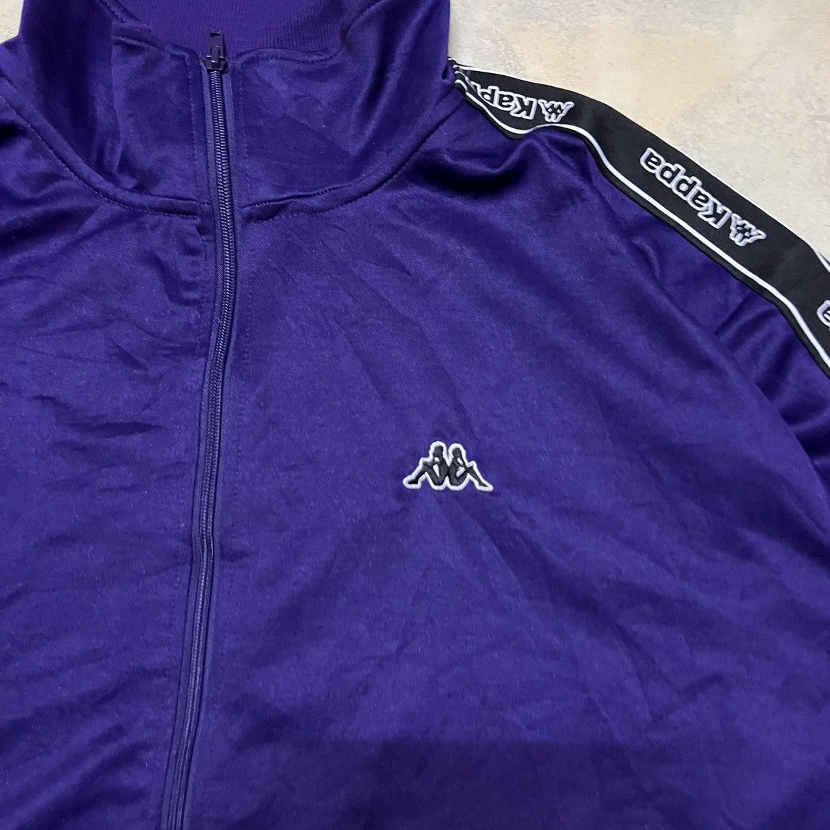 Kappa Kappa Side Tape Sweater Size US XL / EU 56 / 4 - 4 Thumbnail