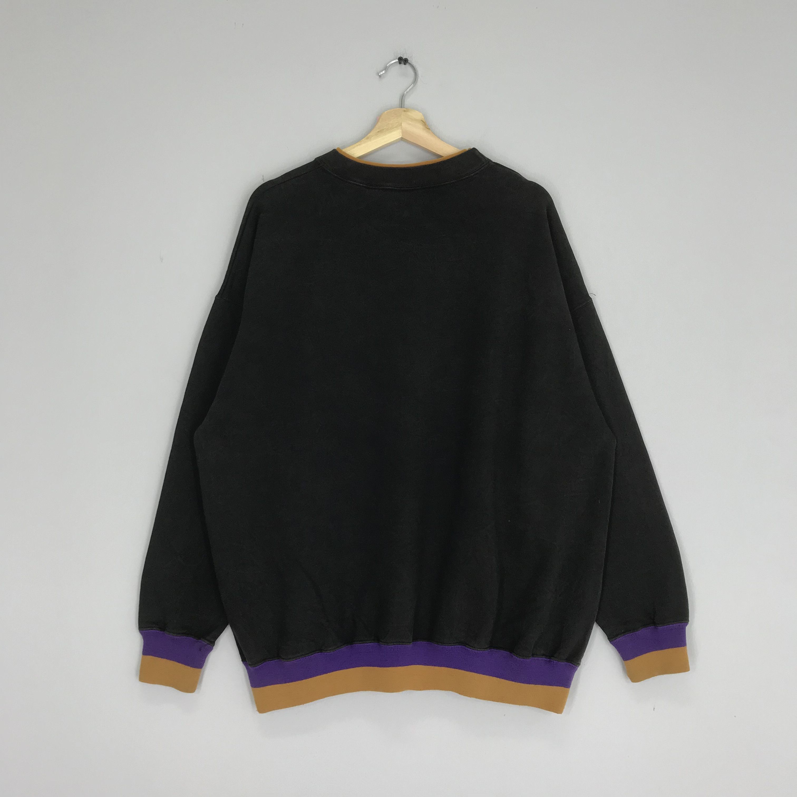 Riddell Vintage Riddell Plain Sweatshirt Embroidery Logo Riddell Size US XL / EU 56 / 4 - 2 Thumbnail