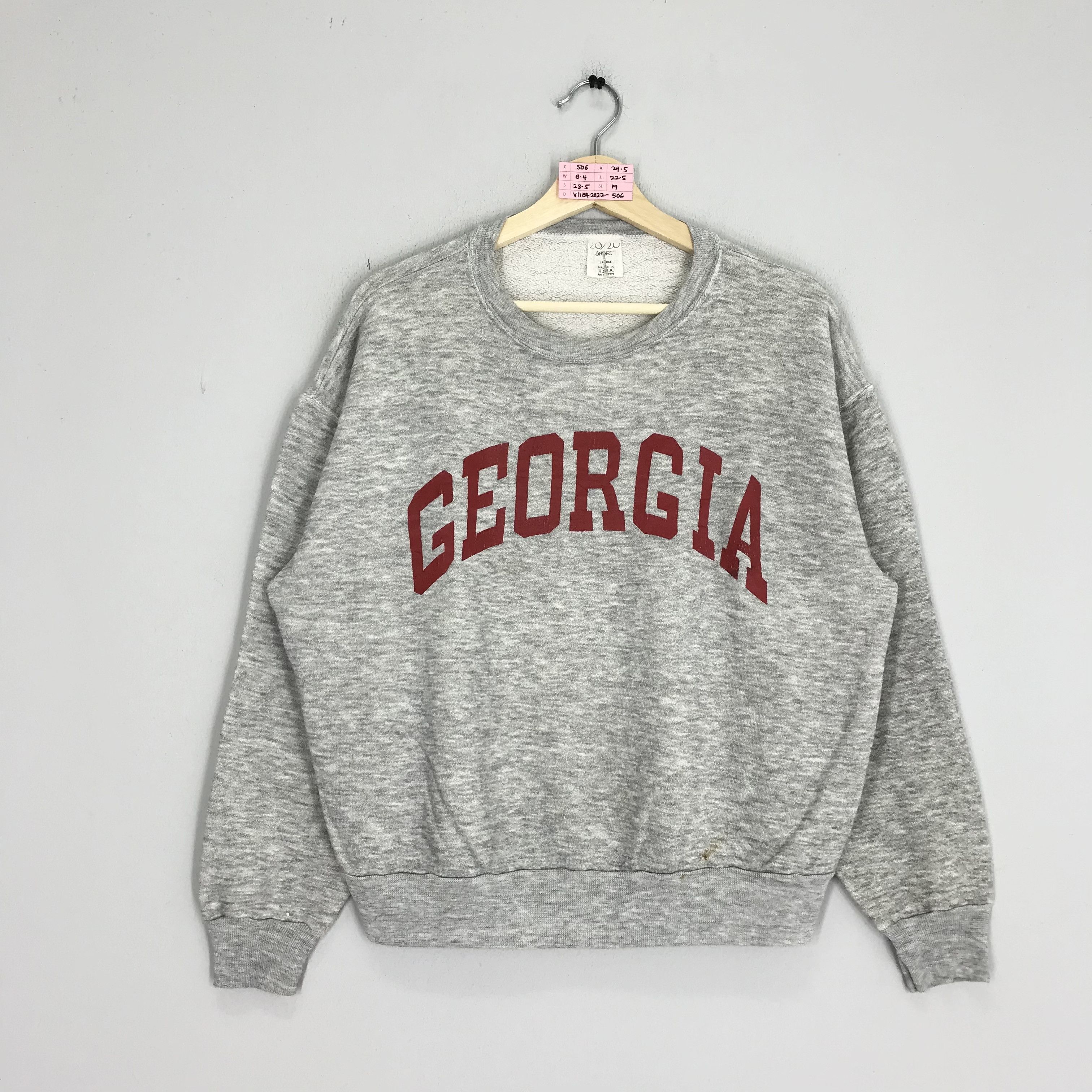 Vintage 90s University of Georgia Big Logo Georgia College