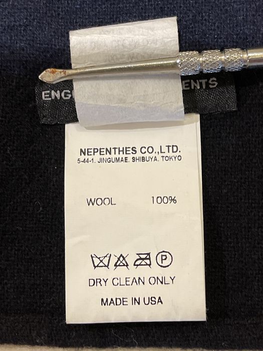 engineered garments button shawl