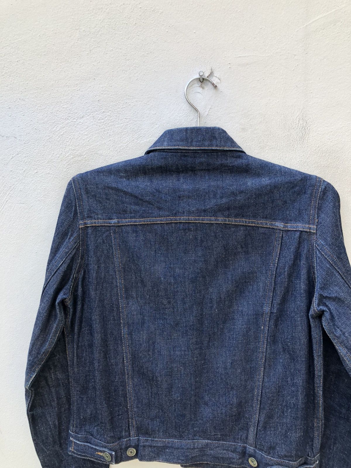 A.P.C. Vintage A.P.C. Double Pocket Redline Denim Jacket Size US M / EU 48-50 / 2 - 14 Thumbnail