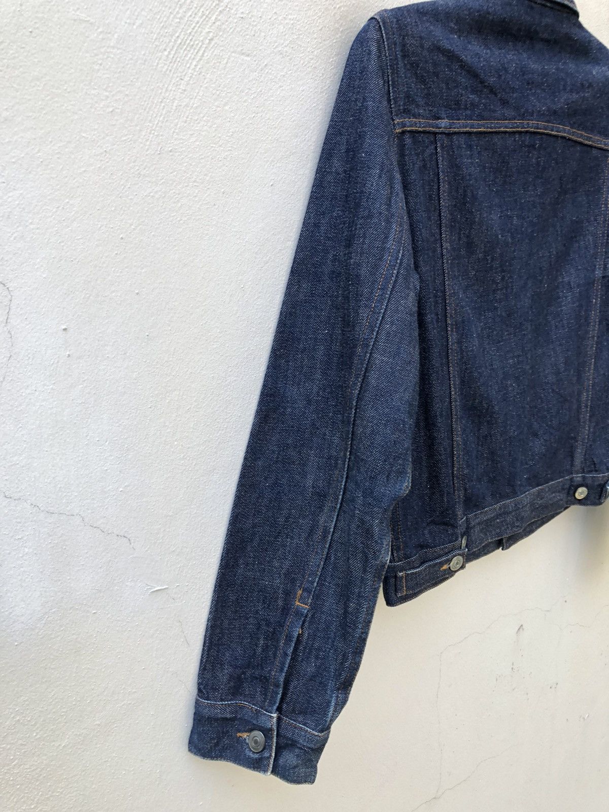A.P.C. Vintage A.P.C. Double Pocket Redline Denim Jacket Size US M / EU 48-50 / 2 - 16 Thumbnail