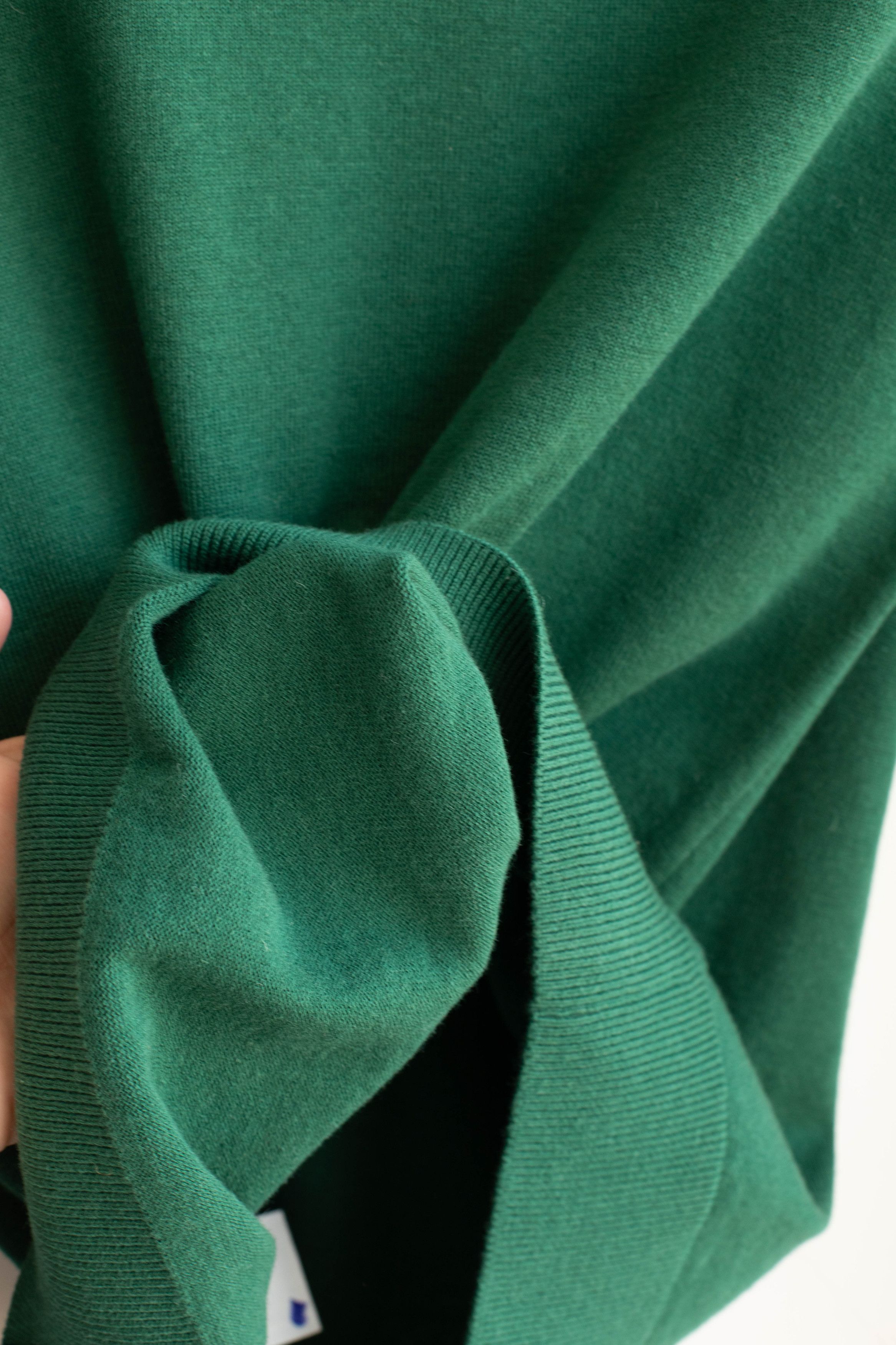 Fred Perry Fred Perry Tipped Sleeve Crew Neck Sweater - Green Size US S / EU 44-46 / 1 - 13 Thumbnail