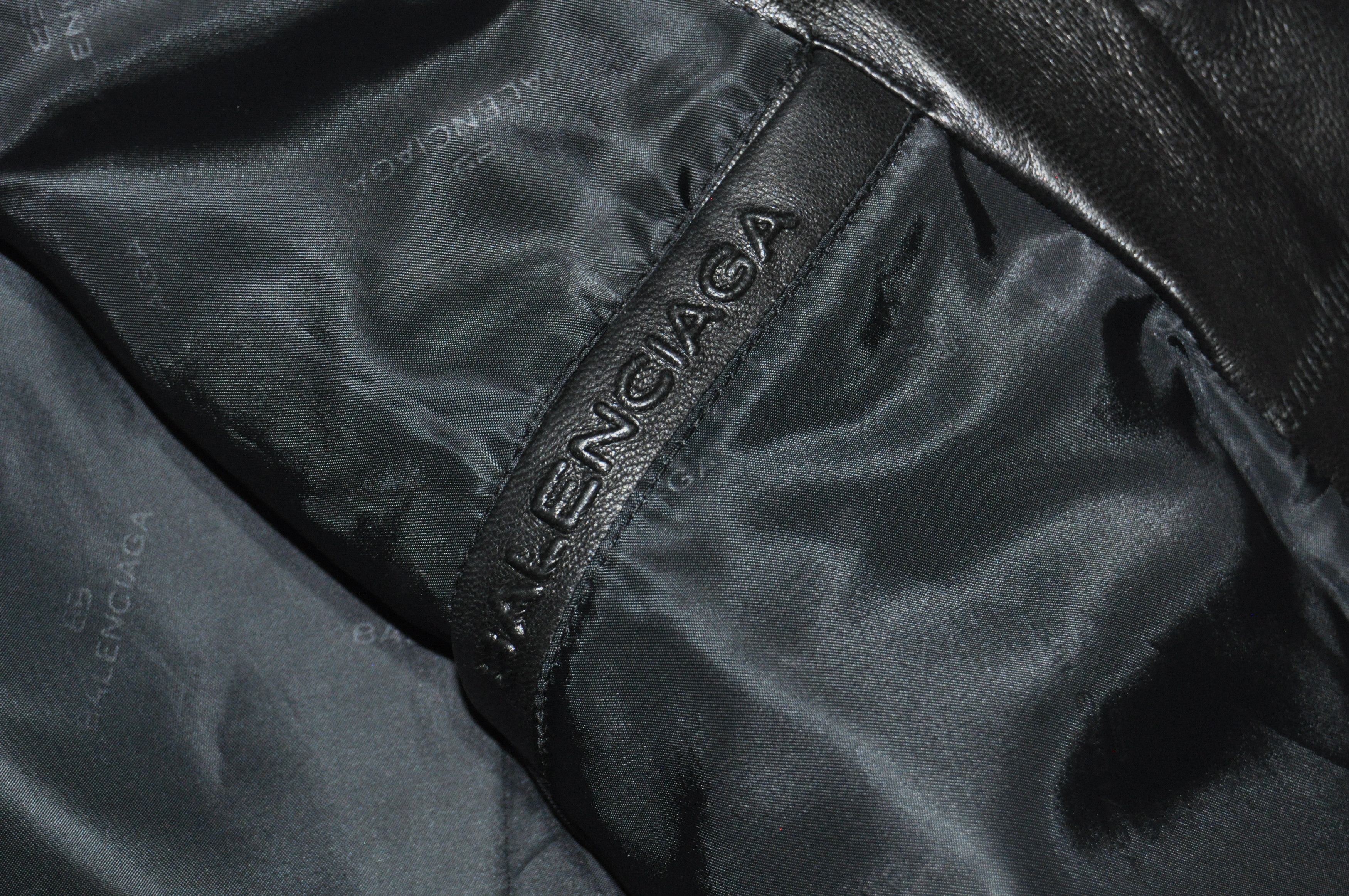 Balenciaga Balenciaga - Vintage - 1997 - Leather Blazer Size US L / EU 52-54 / 3 - 8 Thumbnail