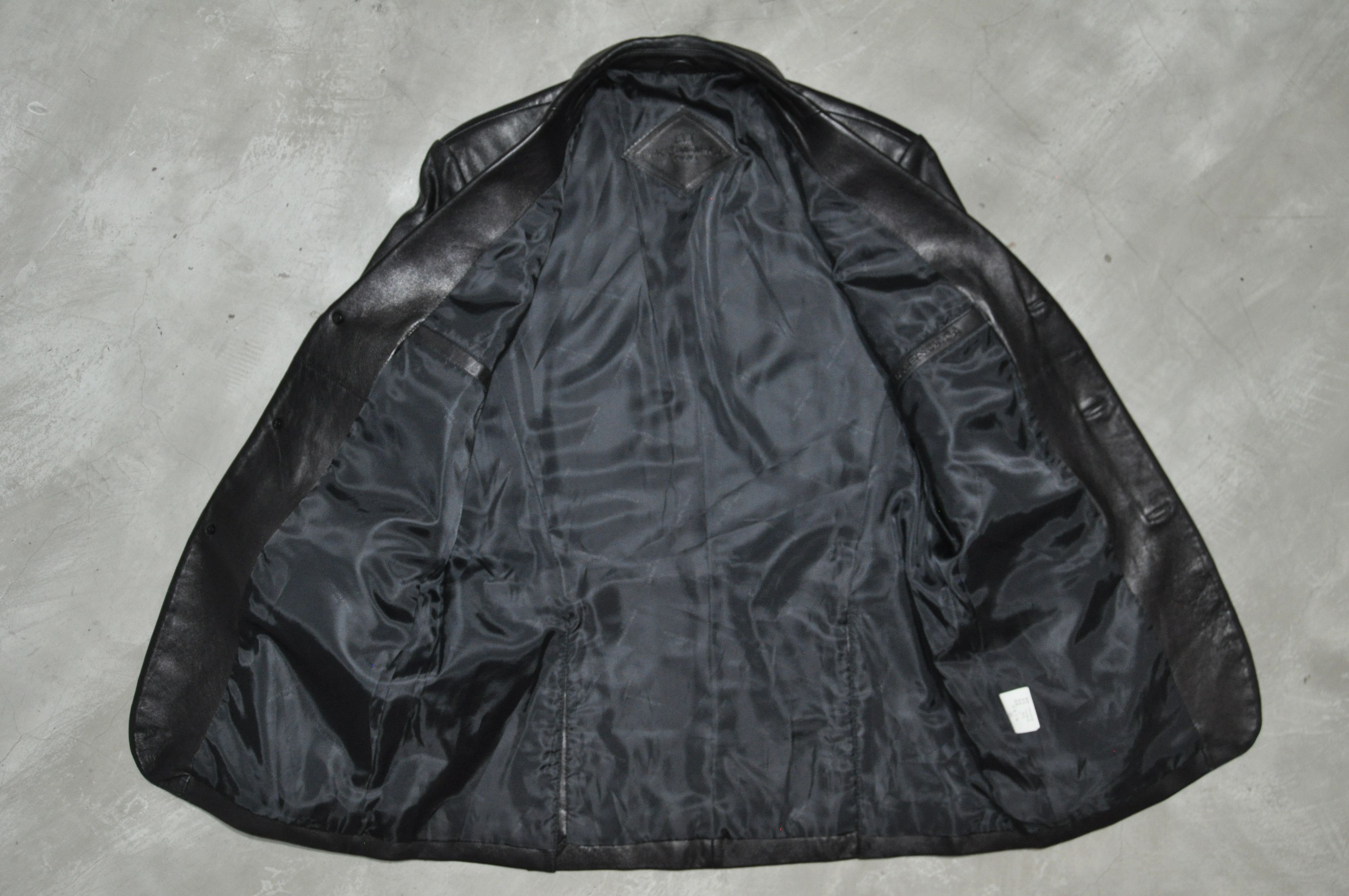 Balenciaga Balenciaga - Vintage - 1997 - Leather Blazer Size US L / EU 52-54 / 3 - 6 Thumbnail