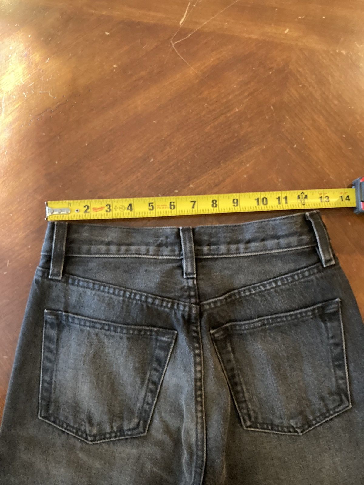 Yeezy Yeezy Season 6 Black Brown Denim Jeans Pants Size 25 Size US 26 / EU 42 - 8 Thumbnail