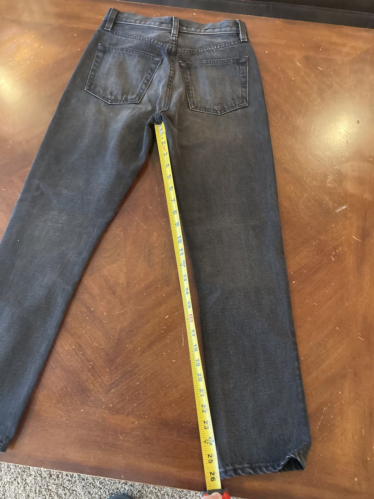 Yeezy Yeezy Season 6 Black Brown Denim Jeans Pants Size 25 Size US 26 / EU 42 - 7 Thumbnail