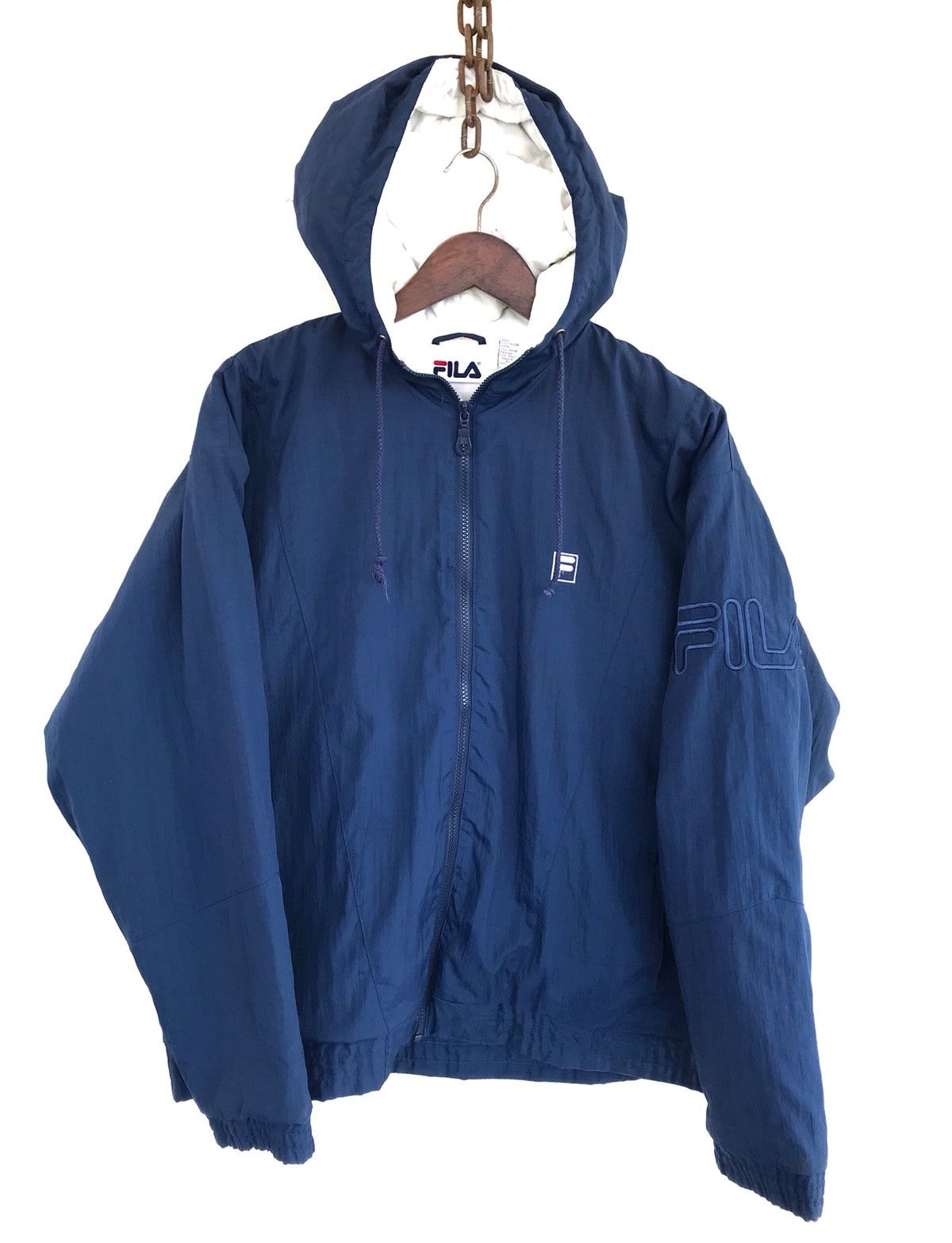 Fila Fila Hoodie Streetwear Sweater Size US L / EU 52-54 / 3 - 1 Thumbnail