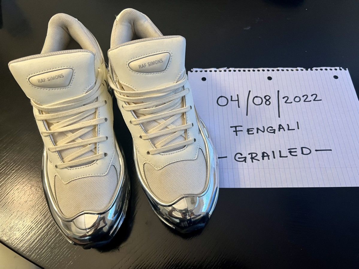 raf simons ozweego cream