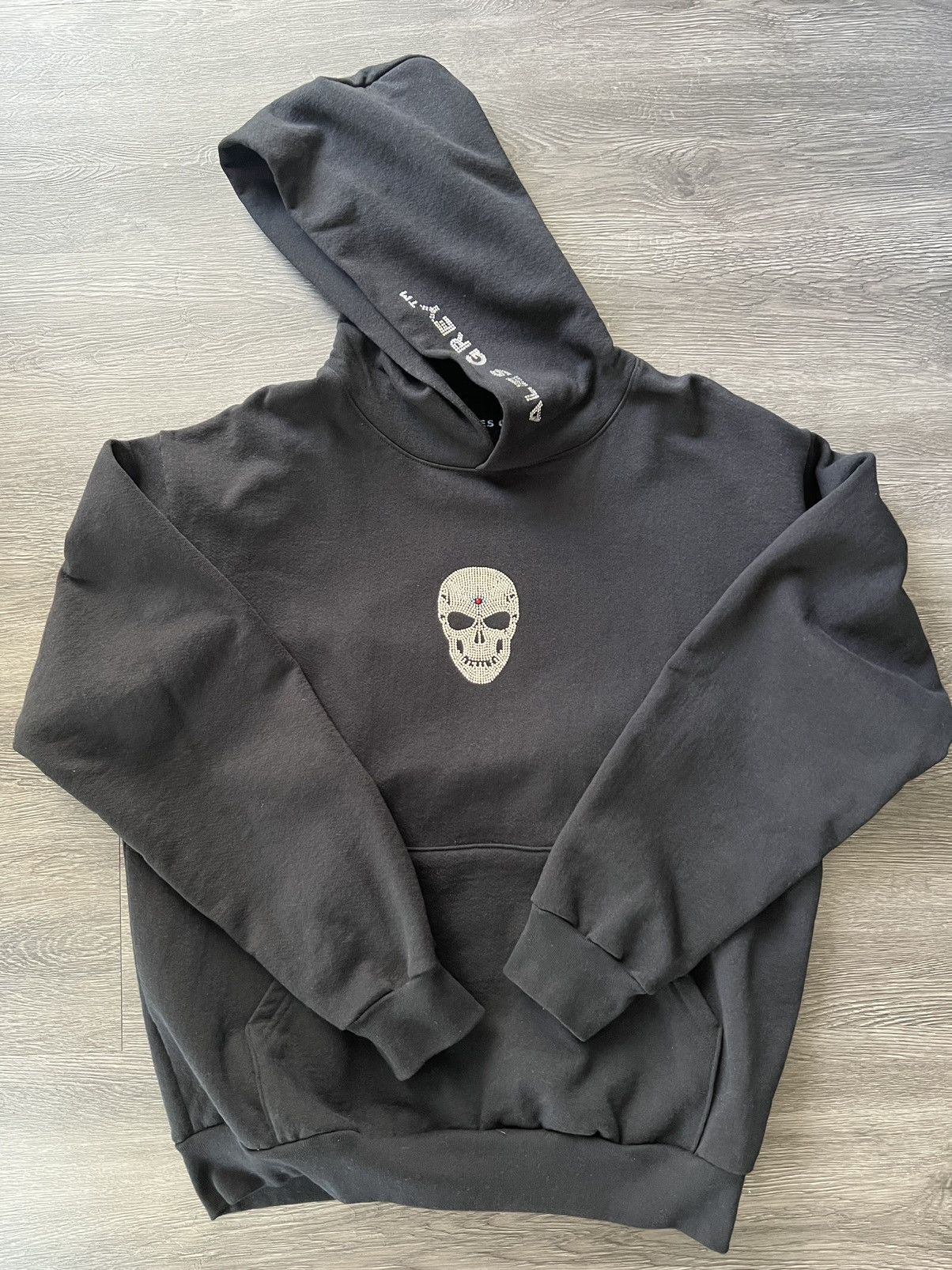 Bad bunny swarovski hoodie new arrivals