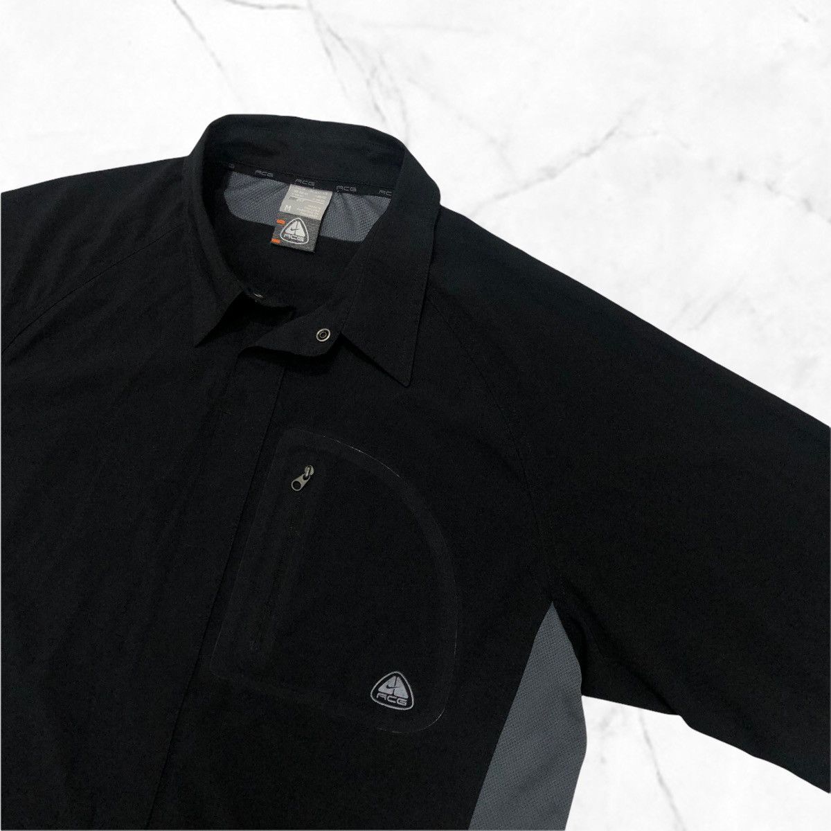 Nike Vintage NIKE ACG Shirt vintage nike t-shirt reflective logo Size US M / EU 48-50 / 2 - 2 Thumbnail