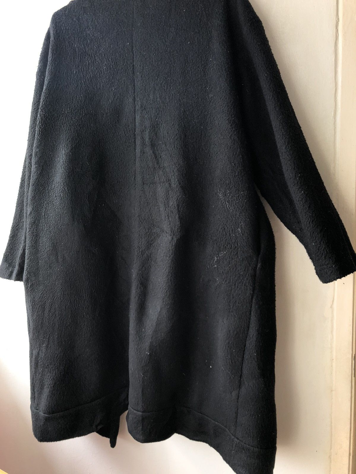 Japanese Brand Azul By Moussy Black Wool Cardigan Size M / US 6-8 / IT 42-44 - 8 Thumbnail