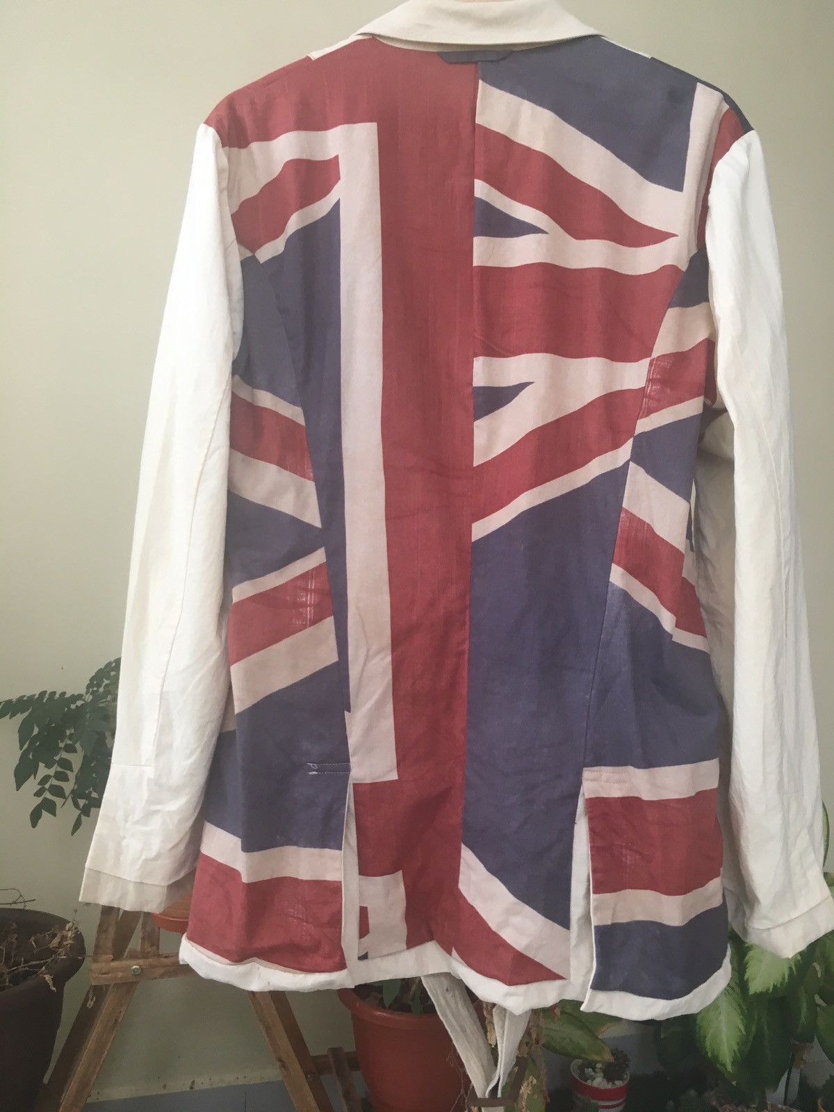 Paul Smith Rare ! Vintage Paul Smith Union Jack Reversible Blazer Size M / US 6-8 / IT 42-44 - 2 Thumbnail
