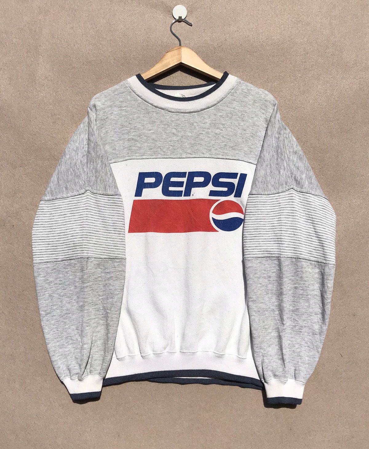 Pepsi Vintage 90s Pepsi Cola Sweatshirt Size US M / EU 48-50 / 2 - 1 Thumbnail
