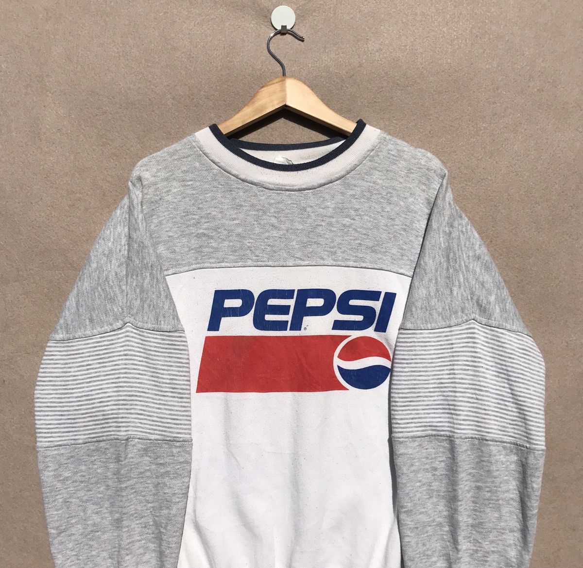 Pepsi Vintage 90s Pepsi Cola Sweatshirt Size US M / EU 48-50 / 2 - 2 Thumbnail