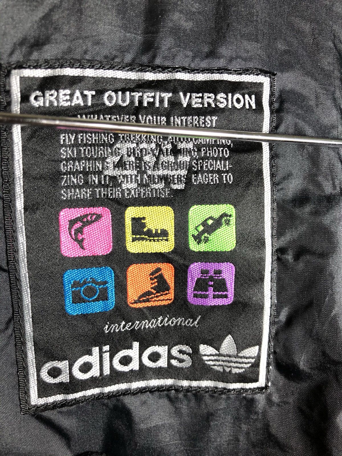 Adidas × Vintage Vintage 90s Adidas Jaspo Descente Trefoil Big Logo jacket Size US XL / EU 56 / 4 - 12 Thumbnail
