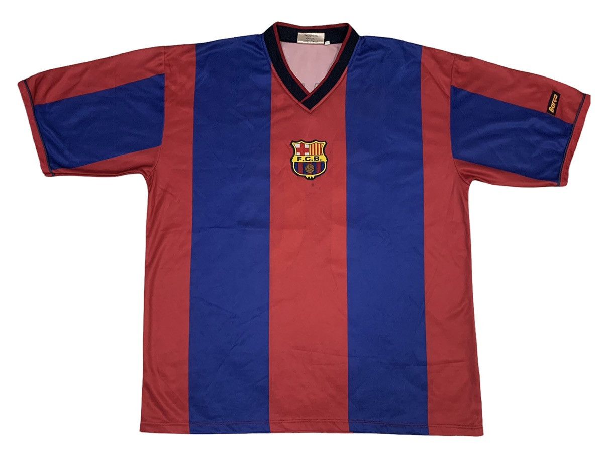 Vintage Barca Jersey Name Set Rivaldo