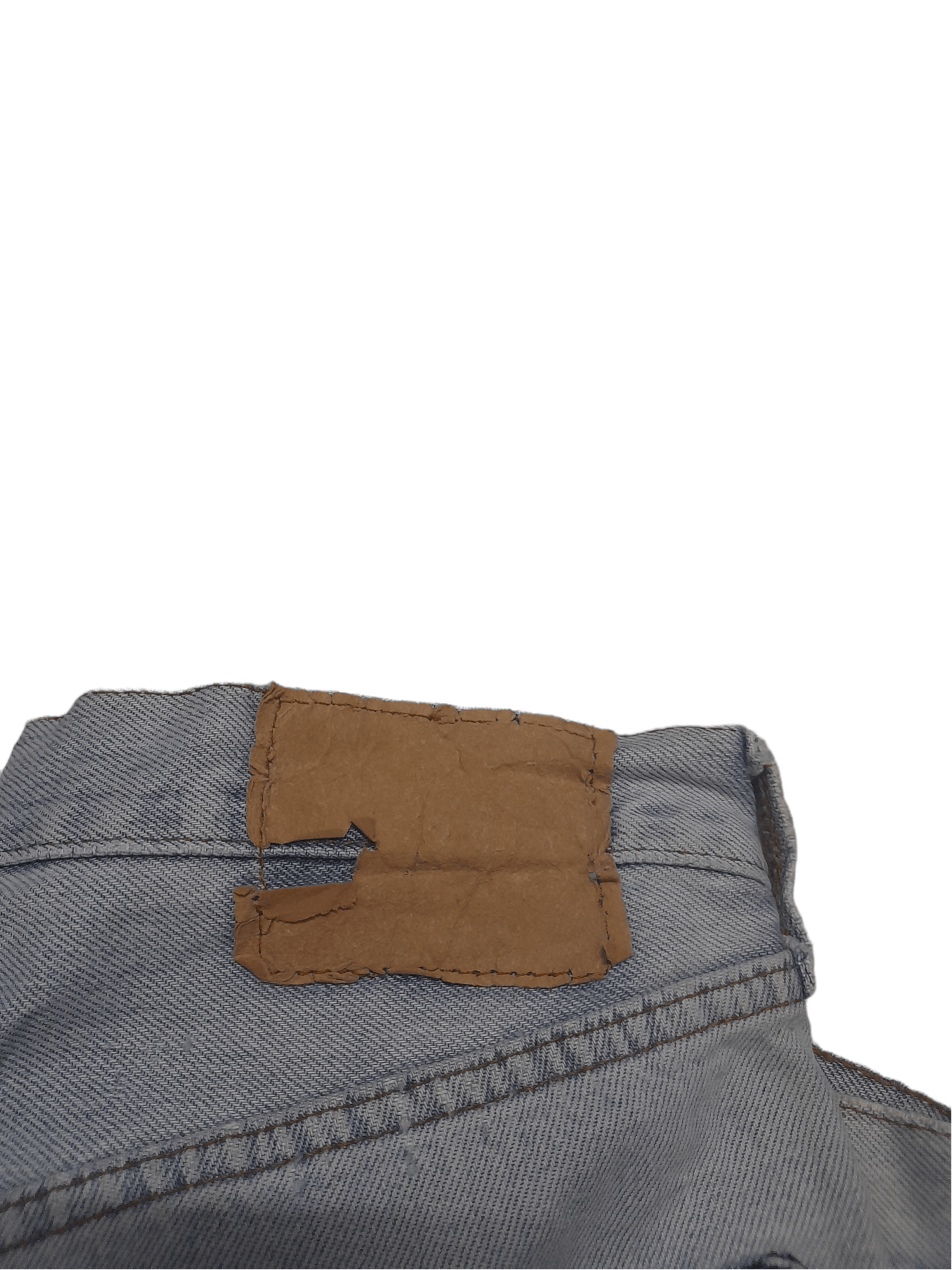 Levi's 80s Levis 501 Denim #524 USA Selvedge (E344) Size US 28 / EU 44 - 4 Thumbnail