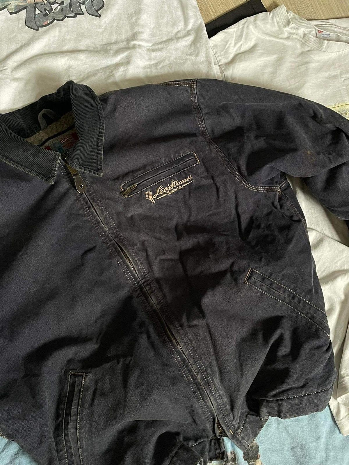 True 1950's vintage Levi's Short Horn Western Wear jacket