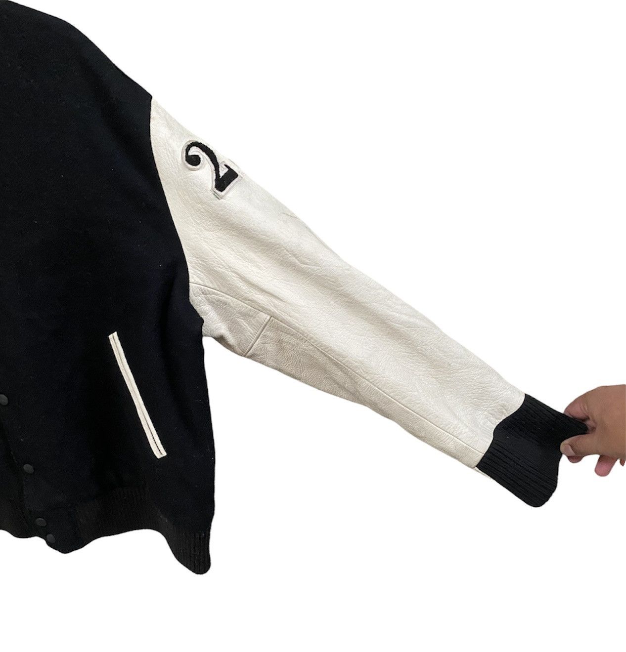 Vintage Varsity jacket embroidered Size US L / EU 52-54 / 3 - 3 Thumbnail