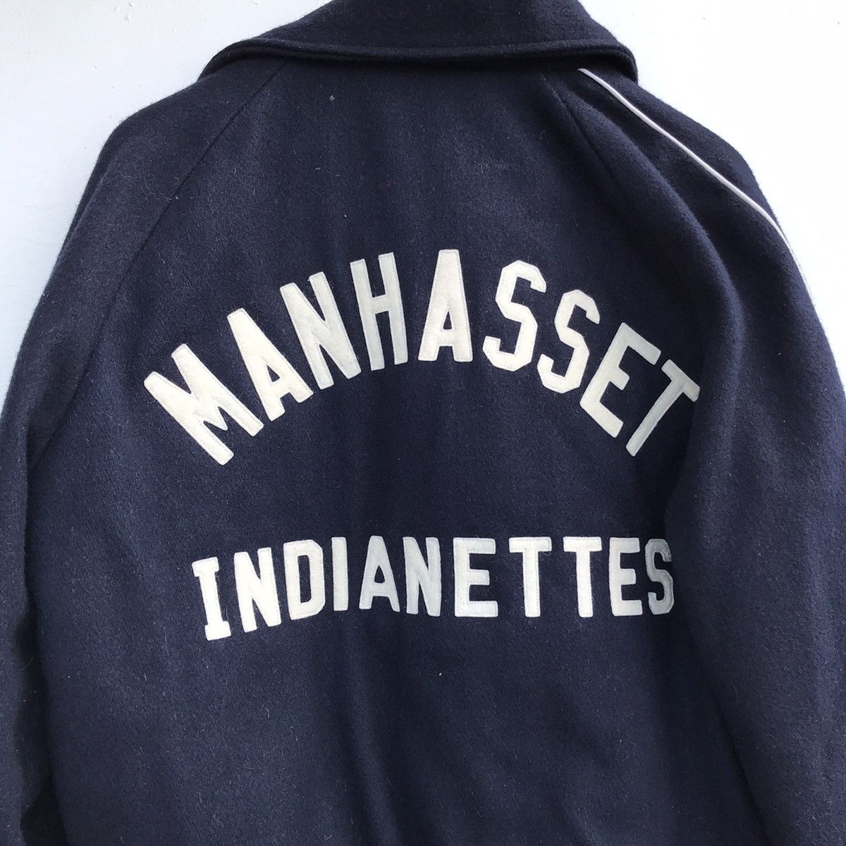 Vintage Vintage 60s varsity jacket Size L / US 10 / IT 46 - 2 Thumbnail