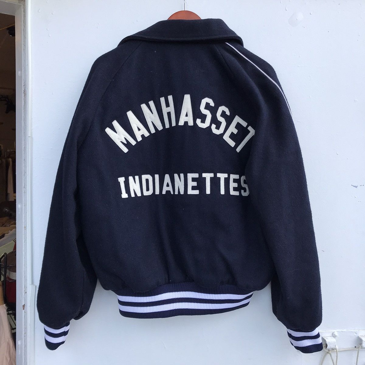 Vintage Vintage 60s varsity jacket Size L / US 10 / IT 46 - 1 Thumbnail