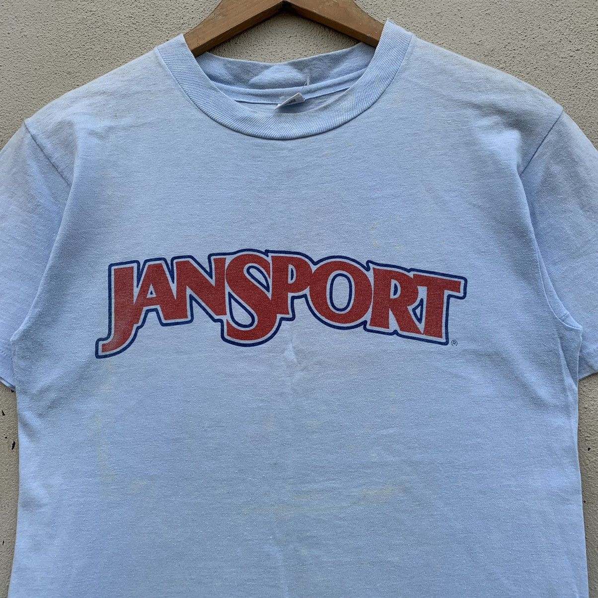Jansport × Vintage Vintage 70s JANSPORT EVERETT WASH MOUNTAIN GARMENT T-shirt Size US S / EU 44-46 / 1 - 2 Thumbnail