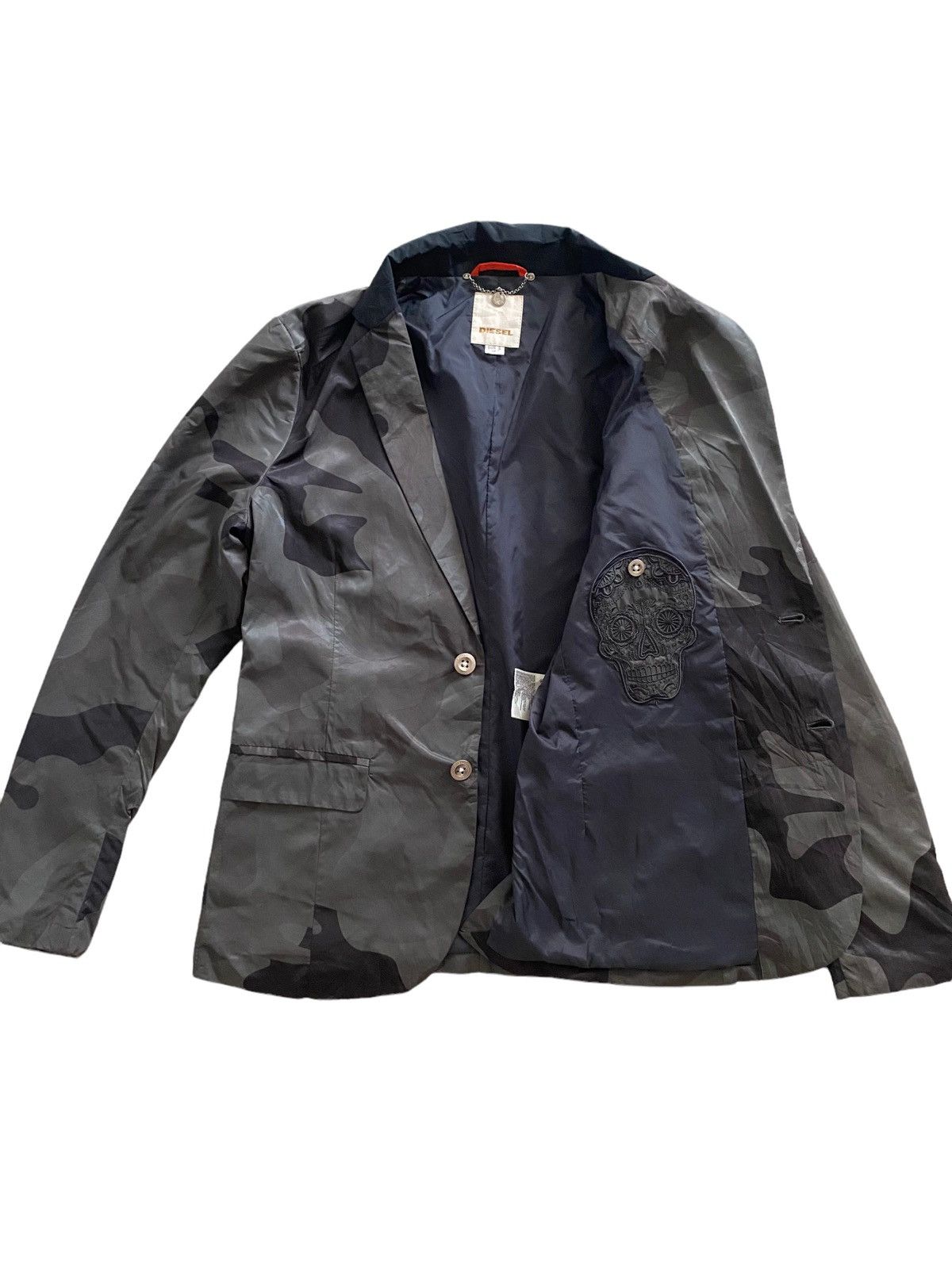 Diesel Diesel Camo Skull☠️ camouflage patterned tailored jacket. Size US S / EU 44-46 / 1 - 4 Thumbnail