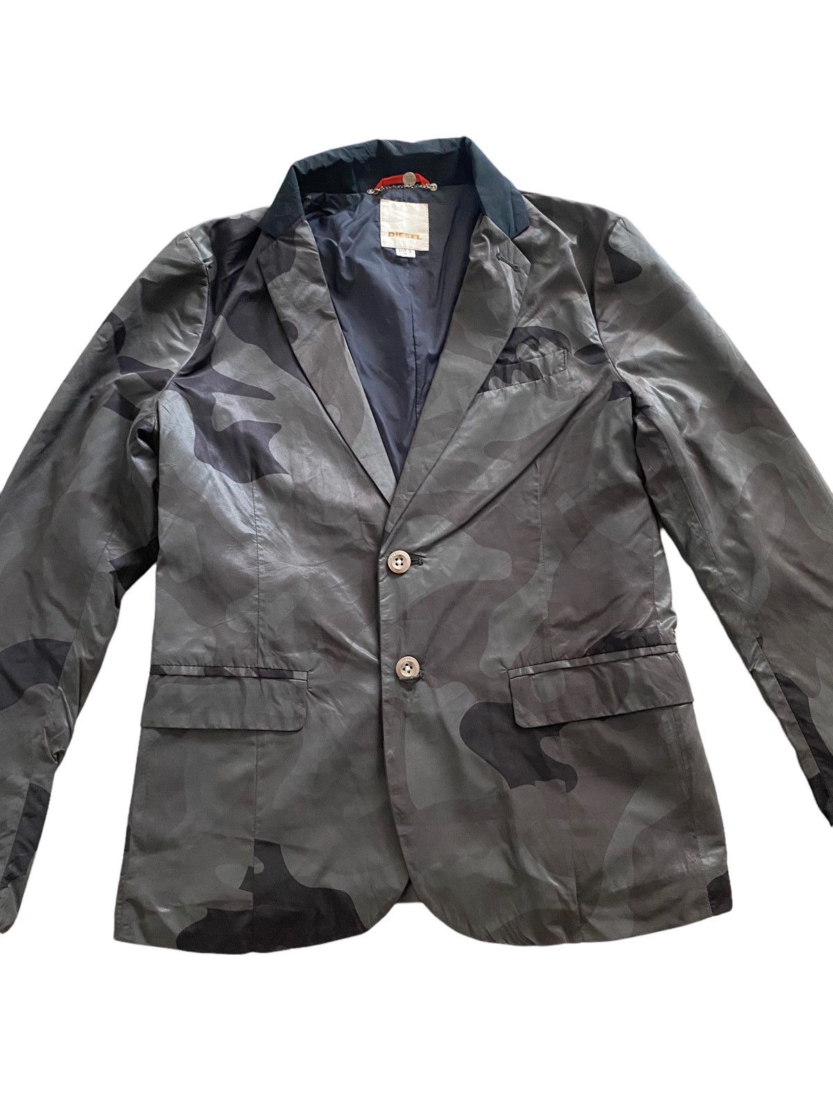 Diesel Diesel Camo Skull☠️ camouflage patterned tailored jacket. Size US S / EU 44-46 / 1 - 11 Thumbnail