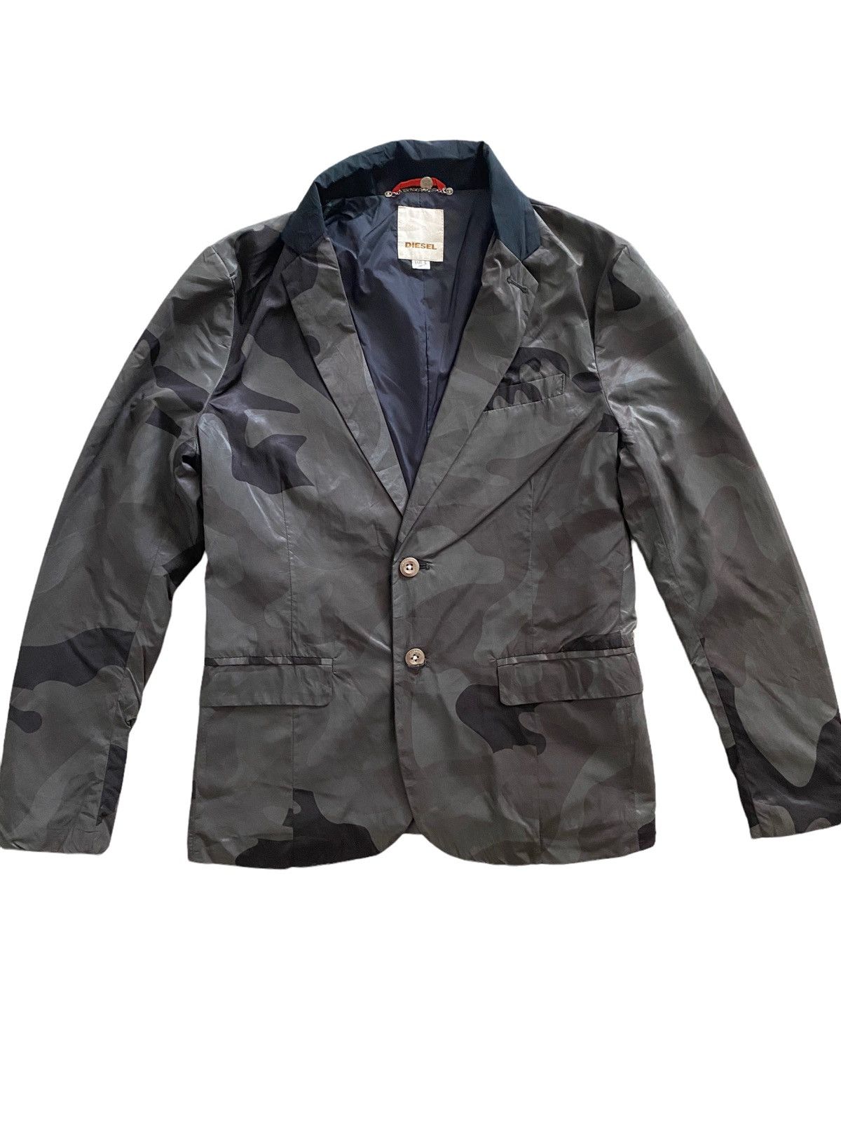 Diesel Diesel Camo Skull☠️ camouflage patterned tailored jacket. Size US S / EU 44-46 / 1 - 12 Thumbnail