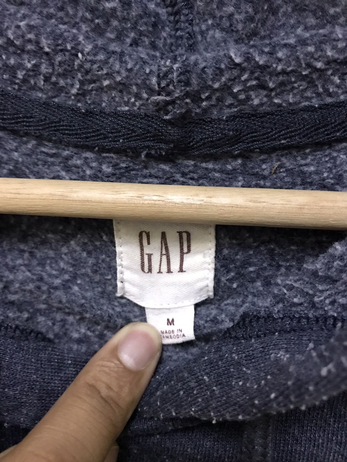 Gap Vintage Gap Hoodie Big Logo Size US M / EU 48-50 / 2 - 9 Thumbnail