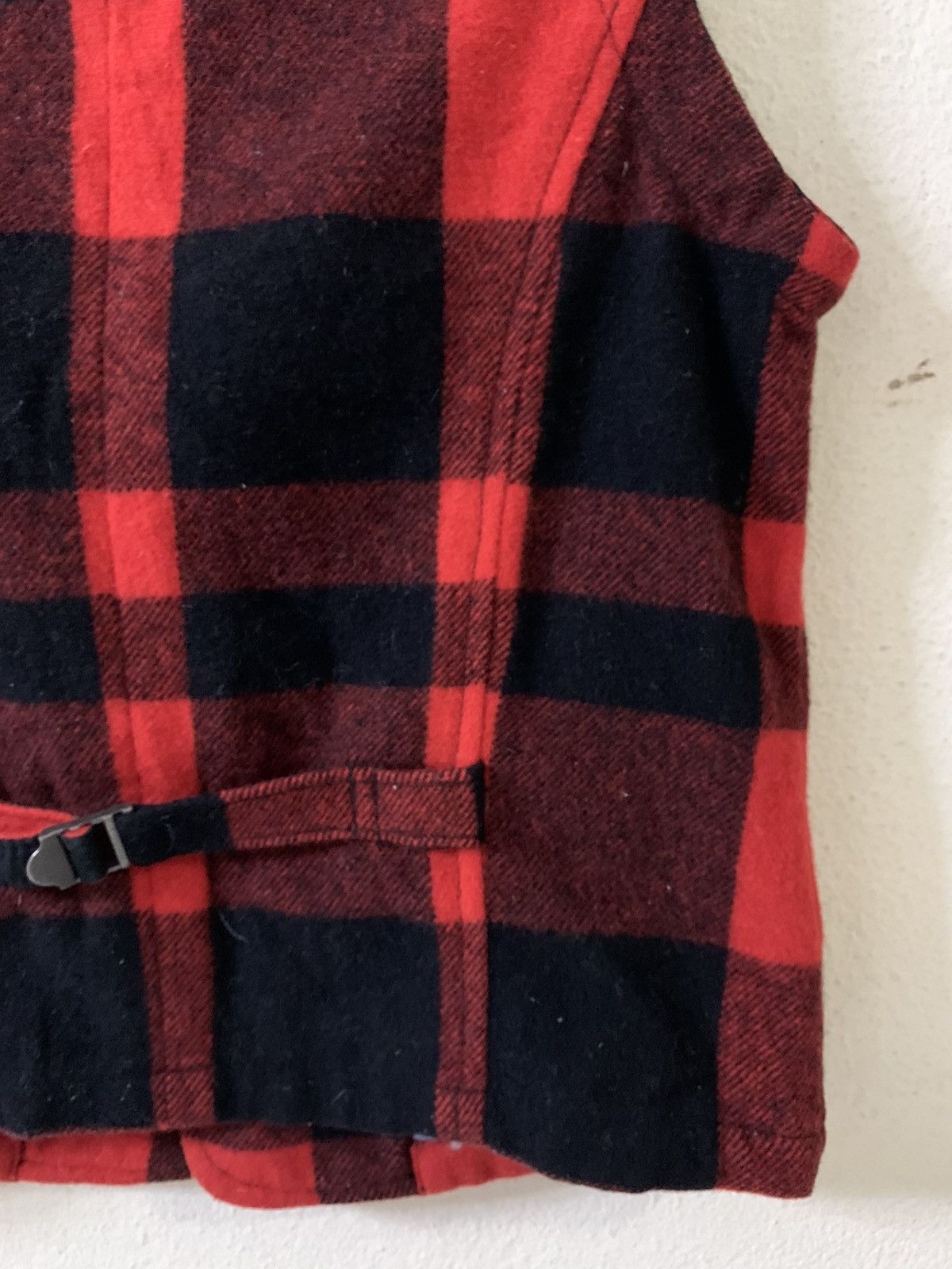 Levi's Levis Plaid Wool Vest Size US S / EU 44-46 / 1 - 9 Thumbnail