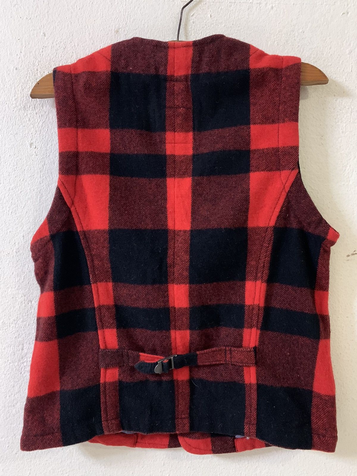 Levi's Levis Plaid Wool Vest Size US S / EU 44-46 / 1 - 8 Thumbnail