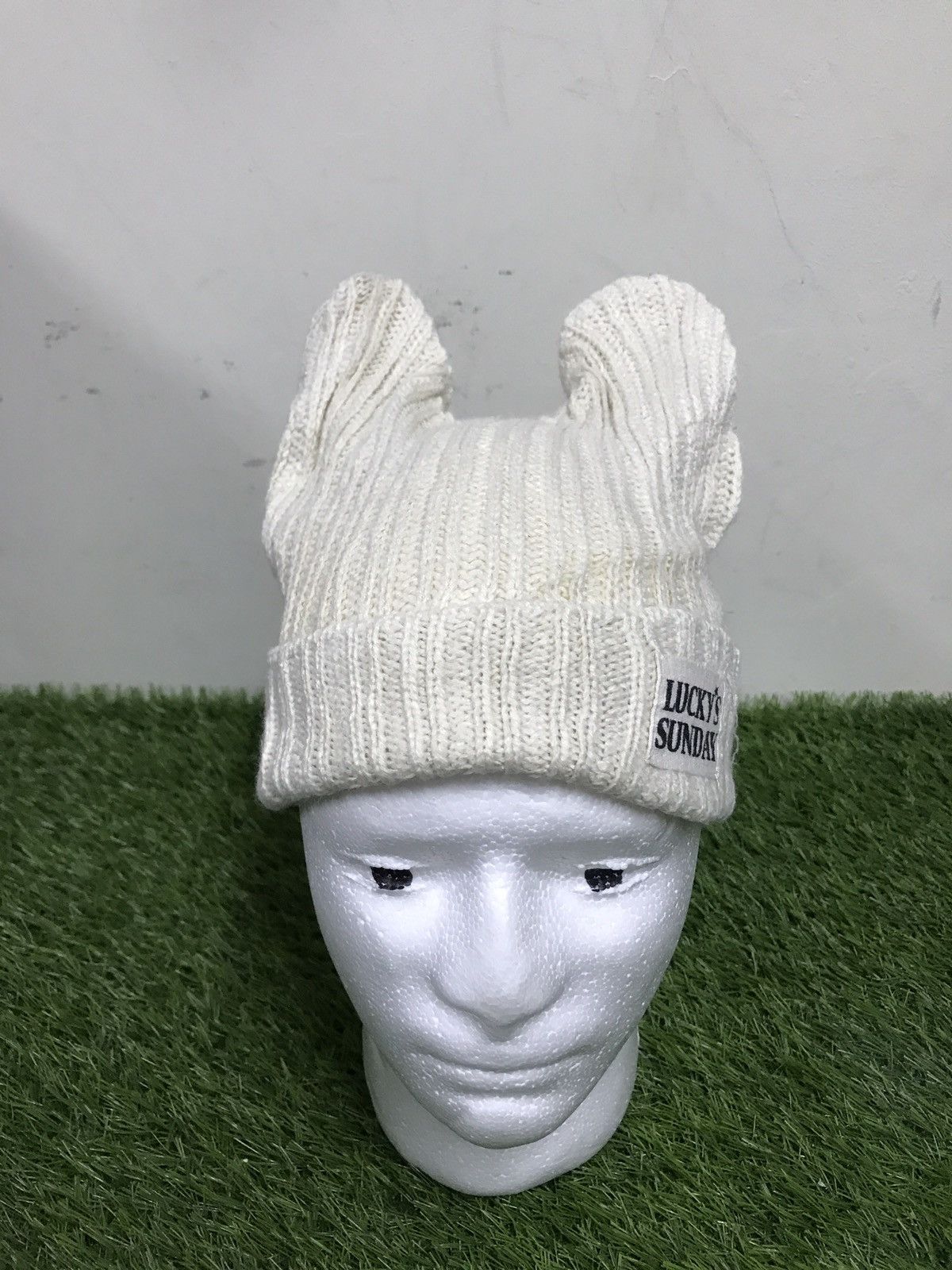 Unknown Horn Bunny beanie hats