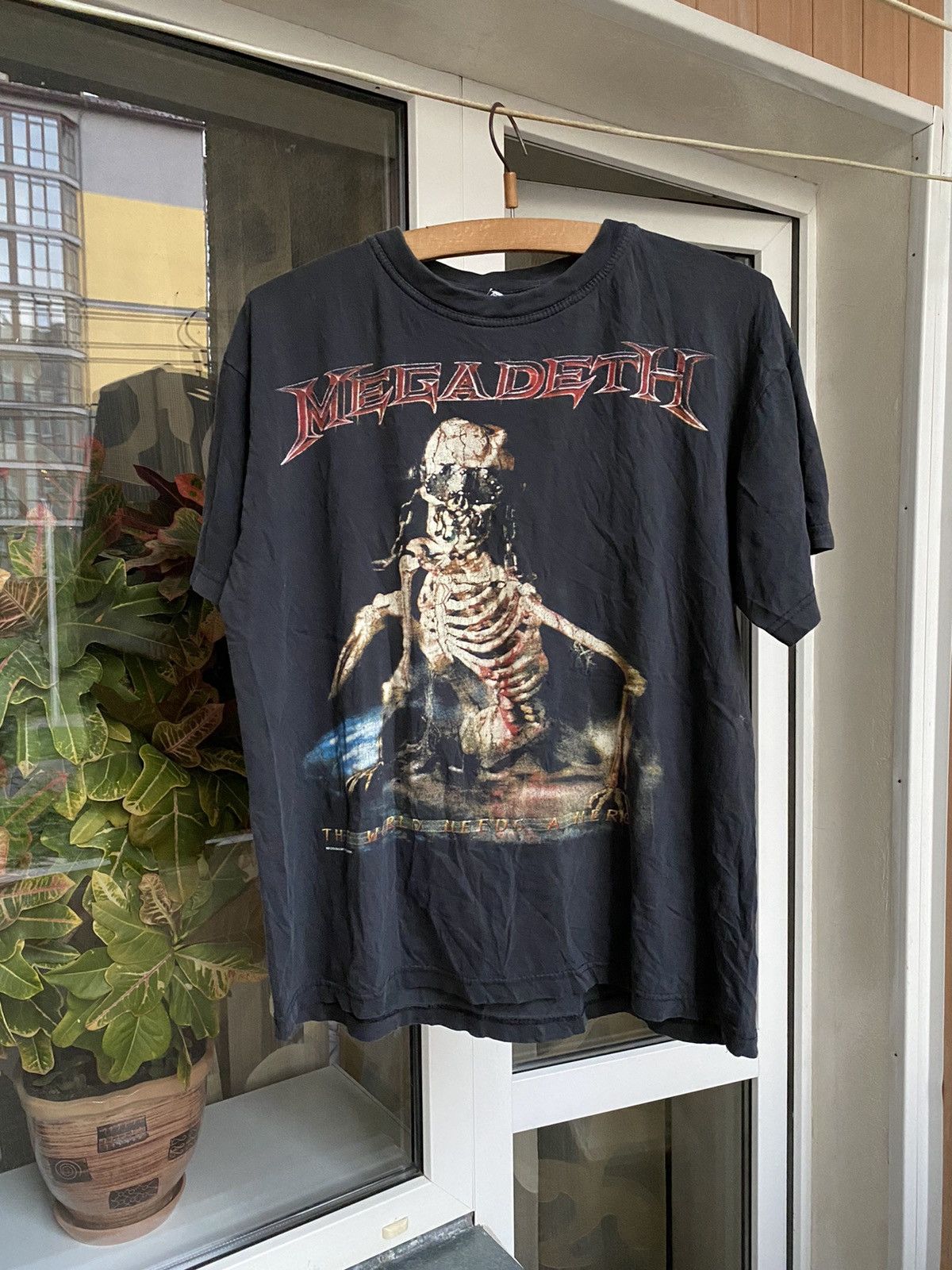 Vintage Vintage 2001 Megadeth The World Needs A Hero T-Shirt | Grailed