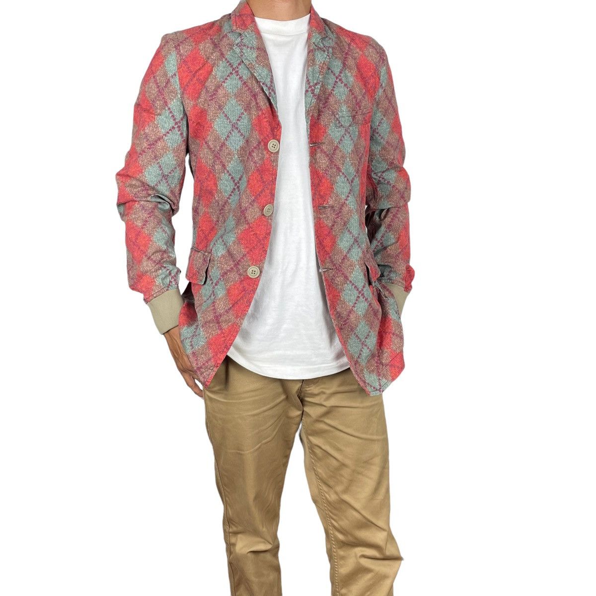 ☀️CDG HOMME PLUS FW2007 SQUARE BLAZER COAT