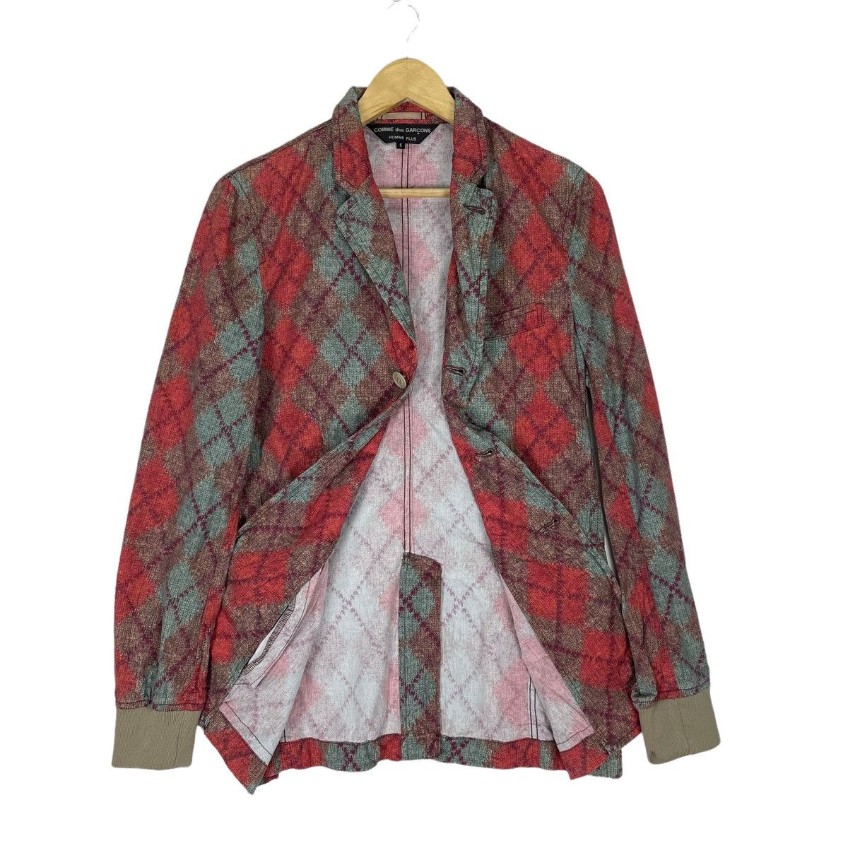 ☀️CDG HOMME PLUS FW2007 SQUARE BLAZER COAT