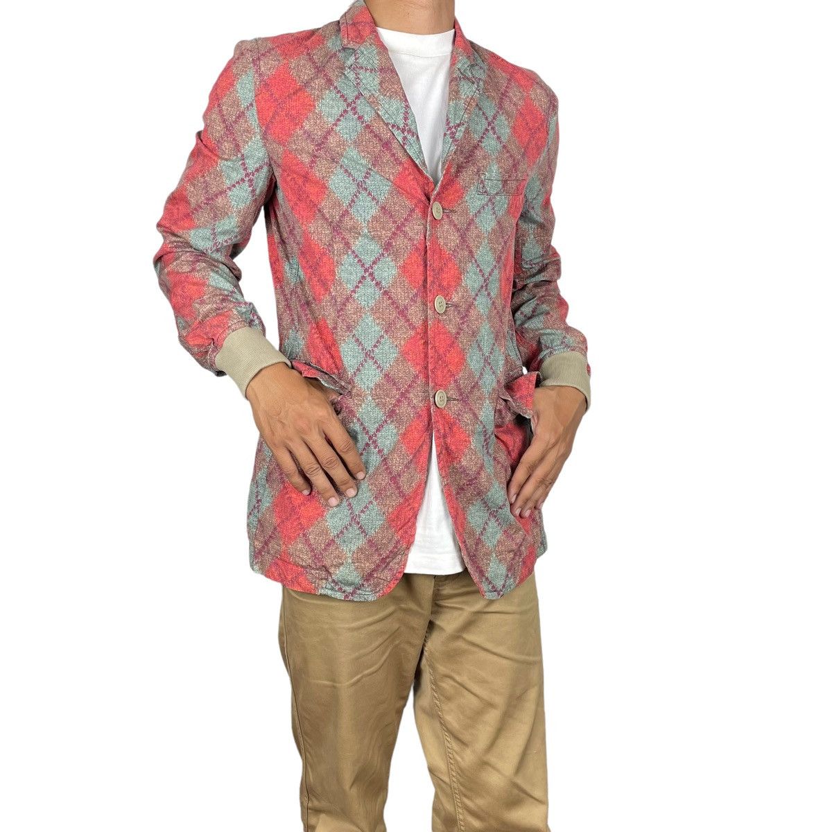 ☀️CDG HOMME PLUS FW2007 SQUARE BLAZER COAT