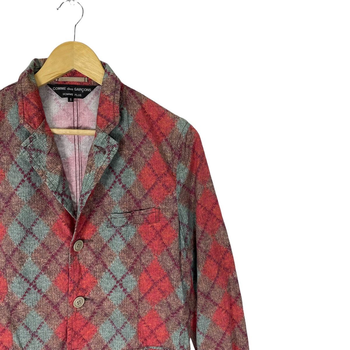 ☀️CDG HOMME PLUS FW2007 SQUARE BLAZER COAT