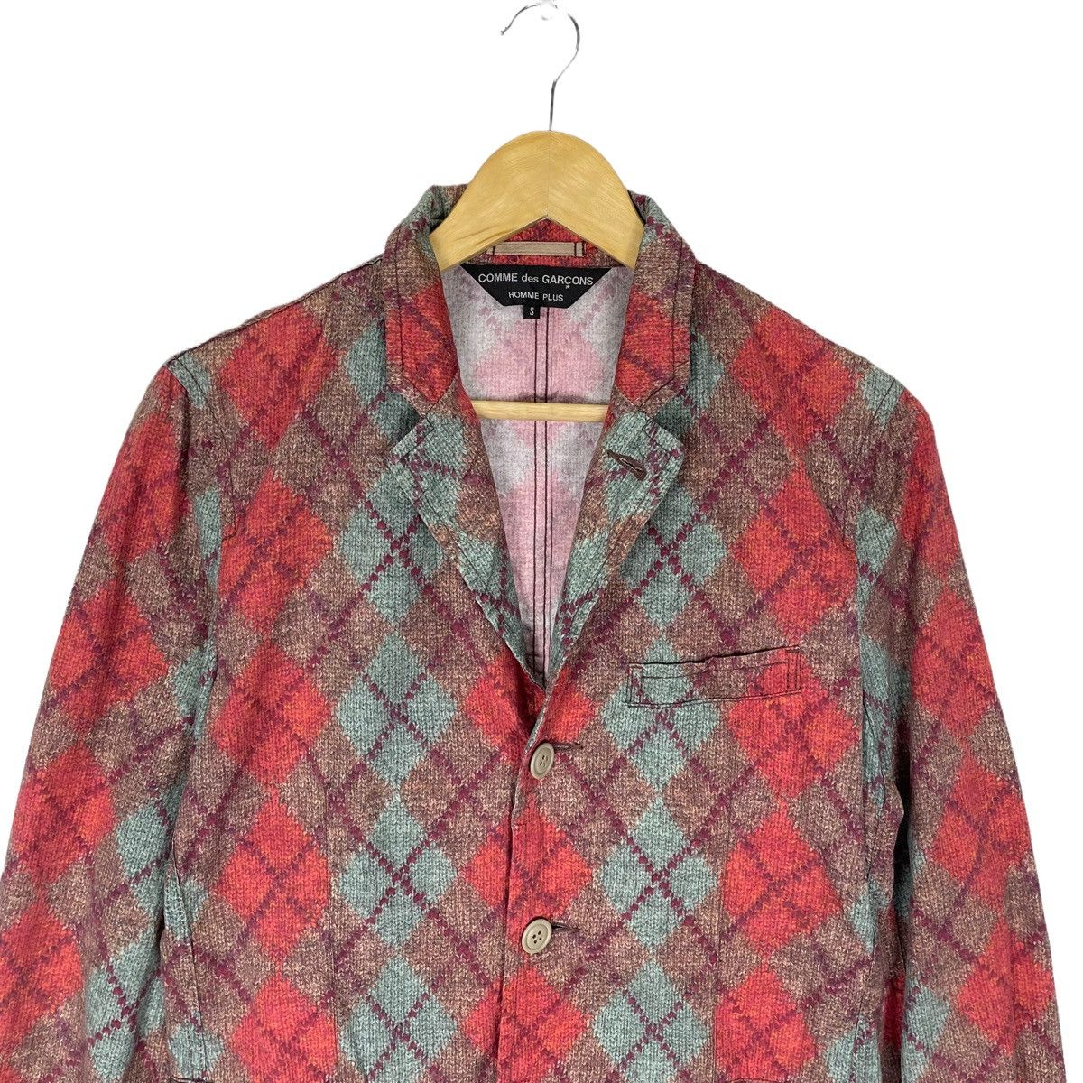 ☀️CDG HOMME PLUS FW2007 SQUARE BLAZER COAT