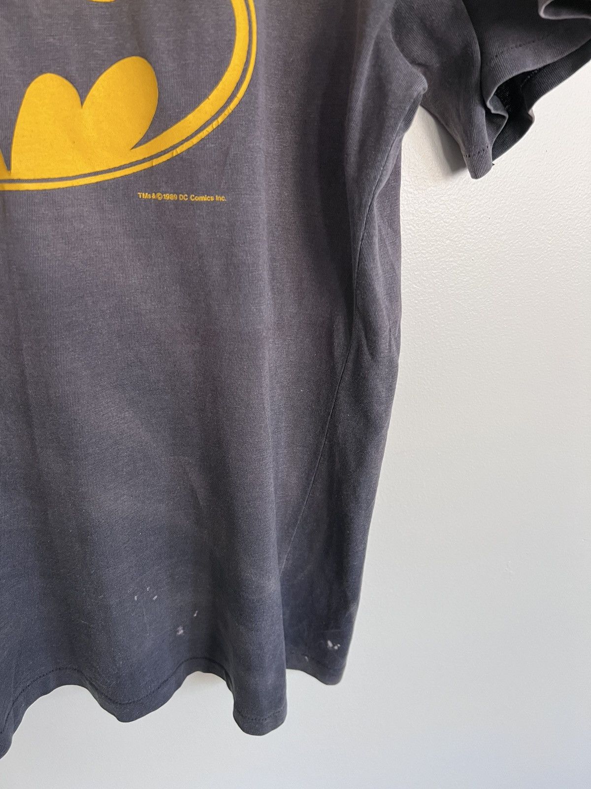 Mambo 1989 Batman-logo t-shirt, M,single-stitched, (?)MI Australia Size US M / EU 48-50 / 2 - 12 Thumbnail