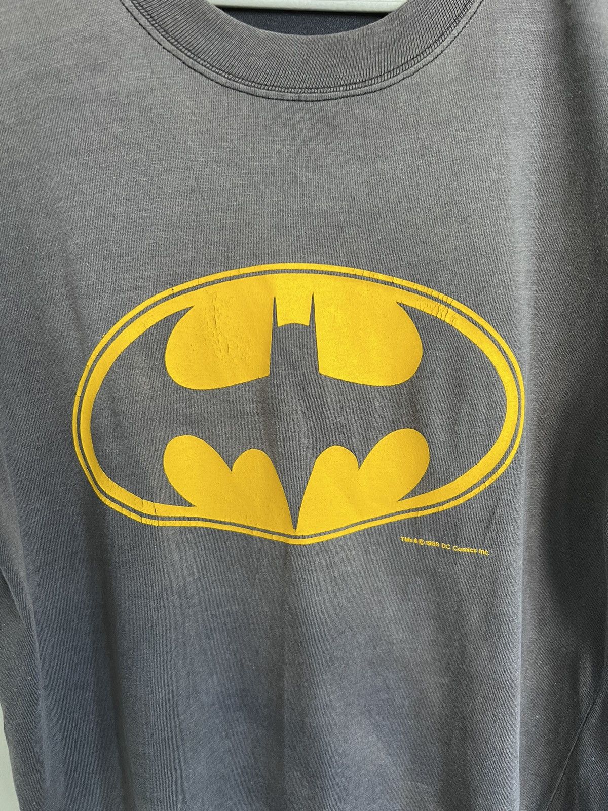 Mambo 1989 Batman-logo t-shirt, M,single-stitched, (?)MI Australia Size US M / EU 48-50 / 2 - 3 Thumbnail