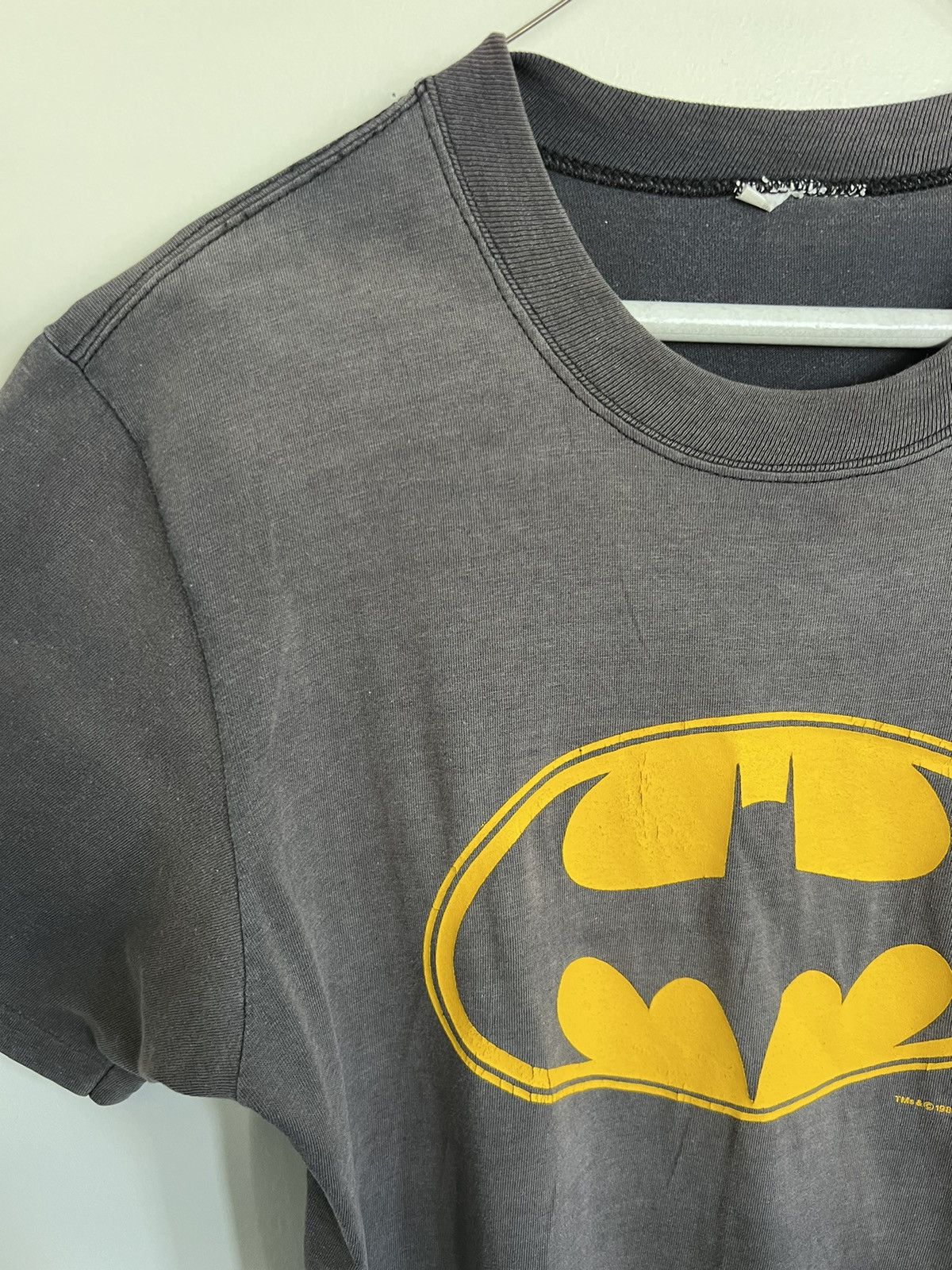 Mambo 1989 Batman-logo t-shirt, M,single-stitched, (?)MI Australia Size US M / EU 48-50 / 2 - 10 Thumbnail