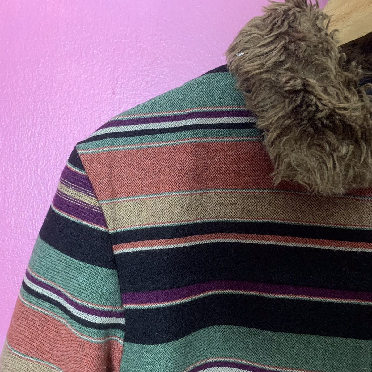 Designer × Japanese Brand × Yohji Yamamoto Authentic Ined Japan Yohji Yamamoto Zipper Striped Jacket Size US M / EU 48-50 / 2 - 8 Thumbnail